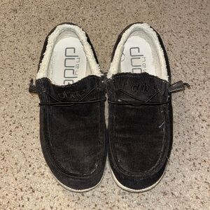 Hey Dude brown Corduroy Slip-On Shoes